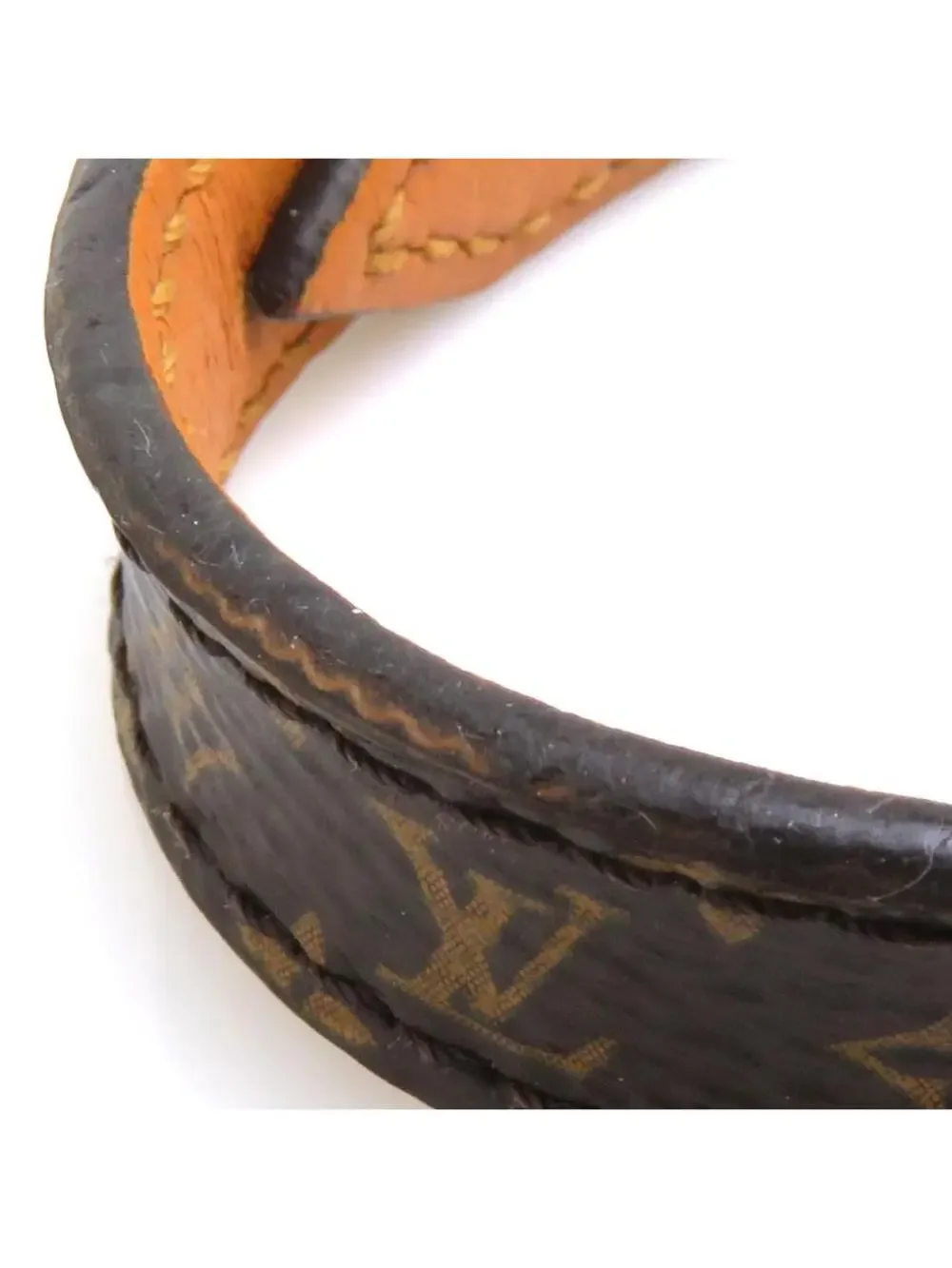 Auth Louis Vuitton Essential V Bracelet #339541L16B